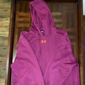 Maroon UA hoodie
